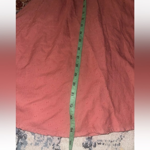 NWT Time and Tru Women's Long Sleeve Peasant Dress, Pink Camellia, Large 8-10 - Picture 14 of 14